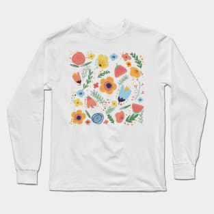 Spring Flowers Long Sleeve T-Shirt